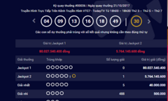 Lại có người trúng giải Jackpot xổ số Vietlott