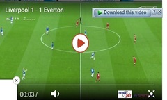 Everton cầm hòa Liverpool nhờ bàn thắng của Rooney