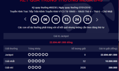 Kết quả xổ số Vietlott hôm nay 10/1: Hơn 22 tỷ sẽ có chủ?