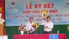 Trường ĐH Công nghiệp thực phẩm hợp tác dạy kỹ năng mềm cho học sinh phổ thông