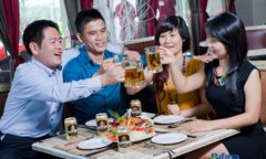 Mẹo giảm chứng rối loạn tiêu hóa do uống rượu bia của người Nhật