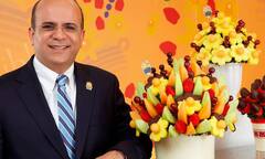 Trở thành tỷ phú nhờ  "hô biến " trái cây thành giỏ hoa sang chảnh