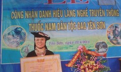 Lương y Triệu Thị Hòa nổi tiếng với bài thuốc nam dân tộc Dao chữa khỏi các bệnh xương khớp