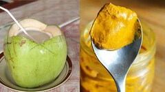 Bài thuốc chữa dạ dày từ nghệ và dừa chỉ ít ngày là khỏi bệnh