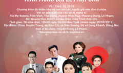 Công ty Lê Phạm tổ chức Chương trình ca nhạc từ thiện mừng Đại lễ Phật Đản