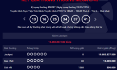 Kết quả xổ số Vietlott hôm nay 25/5/2018: Lắng nghe lời “thì thầm” của Jackpot khủng
