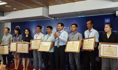 Trao giải cuộc thi phim và phóng sự ngắn về thiên tai cực đoan