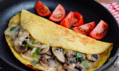 Món ngon mỗi ngày: Thử trứng chiên với nấm