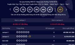 Kết quả xổ số Vietlott hôm nay 19/6/2018: Ai nhanh tay giật Jackpot siêu khủng?
