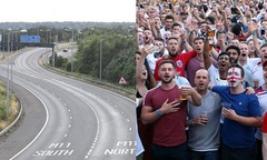 World Cup ở Anh: 5 triệu người xin  "nghỉ ốm " vì ăn mừng, đường phố vắng  "như chùa bà Đanh " 