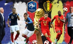 Những con số vàng quyết định trận  "tử chiến " Pháp - Bỉ