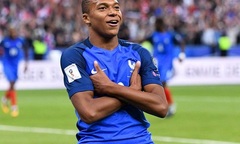 Thành công 7/15 lần rê bóng qua người, Mbappe lập kỉ lục ở tuyển Pháp