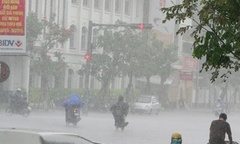 Dự báo thời tiết ngày 24/7: Áp thấp nhiệt đới vào đất liền, Bắc Bộ mưa lớn trên diện rộng