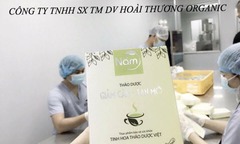 Công ty TNHH SX TM DV Hoài Thương Organic ngang nhiên bán 2 sản phẩm không được cấp giấy xác nhận
