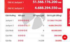 Kết quả xổ số Vietlott hôm nay 11/9/2018: Jackpot hơn 51 tỷ lại “trốn tìm”