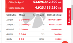 Kết quả xổ số Vietlott hôm nay 13/9/2018: Jackpot hơn 53 tỷ sẽ về tay ai?