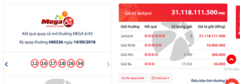 Kết quả xổ số Vietlott hôm nay 16/9/2018: Ai sẽ giải mã Jackpot hơn 31 tỷ?