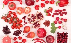 Lợi ích sức khỏe từ những loại trái cây, rau củ màu đỏ