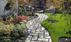 Ý tưởng thiết kế gạch lát sân vườn, vỉa hè rẻ, đẹp chẳng thể ngờ