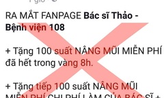 Cảnh báo nhiều cơ sở Thẩm mỹ viện mạo danh Bệnh viện 108 để trục lợi