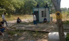 Nhiều dấu hiệu sai phạm xây dựng trên đất nông nghiệp đang tranh chấp