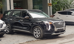 Xe  "siêu hot " Hyundai Palisade đầu tiên về Việt Nam