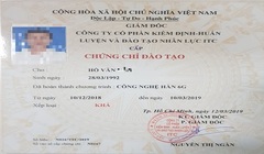 Lò cấp chứng chỉ, thẻ an toàn lao động không qua đào tạo?