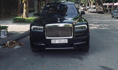 Cận cảnh siêu xe Rolls-Royce Cullinan hơn 41 tỷ của đại gia Hà Nội 