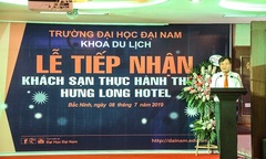 ĐH Đại Nam khai trương khách sạn thực hành thứ 3 đáp ứng số lượng và nhu cầu thực tập tăng cao của SV 