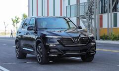 Cận cảnh VinFast Lux SA2.0 - xe SUV hạng sang của người Việt mới xuất xưởng 