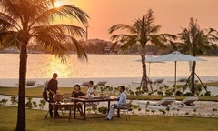 Bữa tiệc BBQ thịnh soạn ngay trong mỗi căn Villa của Premier Village Phu Quoc Resort 