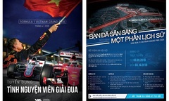 Tuyển 1.000 tình nguyện viên điều hành chặng đua công thức 1 Việt Nam 