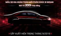 Kia Việt Nam chính thức nhận đặt hàng mẫu xe hoàn toàn mới phân khúc B-Sedan giá chỉ từ 399 triệu đồng 