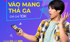 Bật data không lo về giá với loạt gói 4G siêu rẻ của VinaPhone 