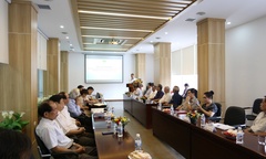 Đoàn Cục Khoa học Công nghệ và Đào tạo đến thăm, làm việc tại Trường ĐH Kinh doanh & Công nghệ Hà Nội 