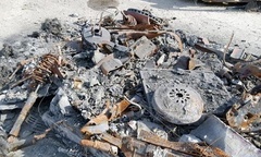 Cháy rụi đến mức chỉ còn một đống tro tàn nhưng xác Ferrari 458 vẫn được bán đấu giá hơn 6 tỷ đồng