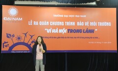 Trường đại học đầu tiên ở Hà Nội ngừng sử dụng đồ nhựa 1 lần 