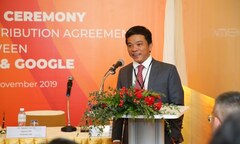 VinSmart ra mắt ti vi thong minh chạy hệ điều hành Android TV của Google 