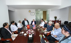 Đón tiếp Đoàn công tác của Đại học Michigan và Đại học Maryland đến từ Mỹ 