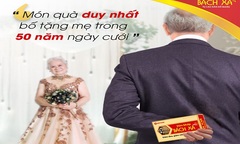 Món quà duy nhất bố tặng mẹ sau 50 năm ngày cưới