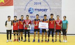 Bệnh viện An Việt tài trợ, đồng hành cùng giải bóng chuyền  "hot " nhất thủ đô 