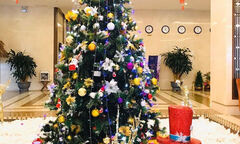 Không khí giáng sinh tràn ngập khu đô thị Thanh Hà 