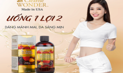 Cleanse Wonder - Sản phẩm số 1 được Á Hậu Phương Nga lựa chọn duy trì vóc dáng thon gọn