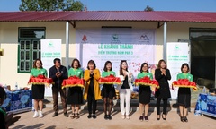 Long trọng tổ chức khánh thành công trình phòng học Thanh Mộc Hương thứ 1 tại Điện Biên 