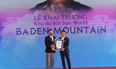 Khai trương hệ thống cáp treo sở hữu kỷ lục “Nhà ga cáp treo lớn nhất thế giới” tại Tây Ninh 