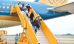 Đón chuyến bay từ vùng dịch: Sân bay Vân Đồn áp dụng quy trình mới 