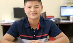 Thiếu úy công an lao xuống hồ cứu sản phụ tự tử