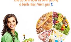 Chế độ sinh hoạt và dinh dưỡng an toàn giúp hạn chế bệnh viêm gan C