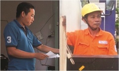 Thợ điện và lái xe dũng cảm cứu người bị điện giật