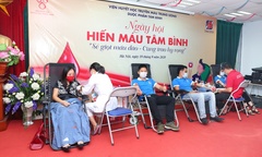 Sôi nổi Ngày hội Hiến máu Tâm Bình “Sẻ giọt máu đào - Cùng trao hy vọng”